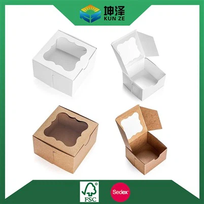 Popierinė torto dovanų dėžutė